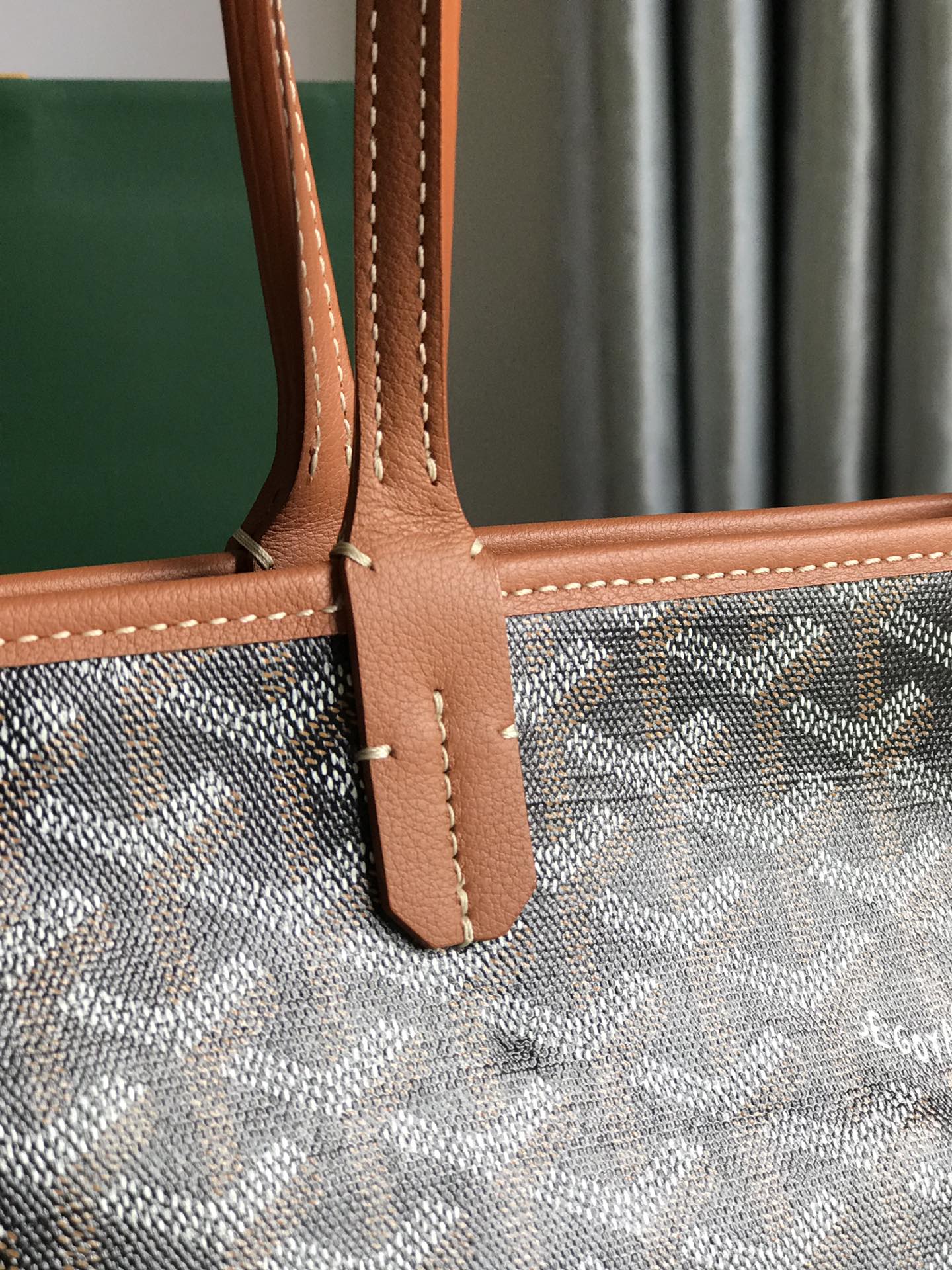 Goyard Artois Tote Coated Canvas PM Black 1151591