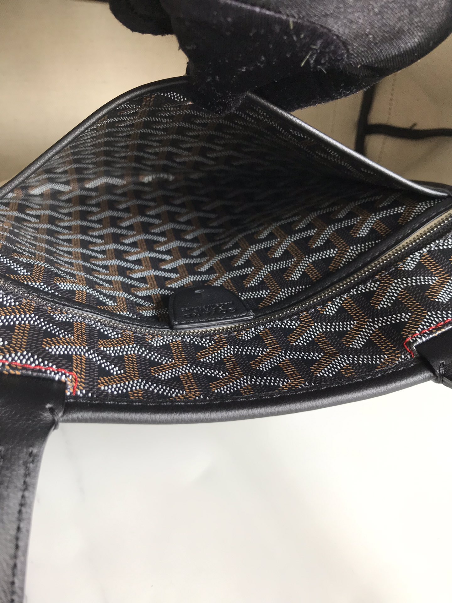 goyard Saint Louis PM Tote Bag All Black