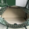 Goyard Goyardine Green Artois Tote PM Palladium