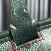 Goyard Goyardine Green Artois Tote PM Palladium