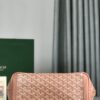 GOYARD Iridescent Goyardine Saint Louis PM Pearly Coral