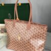 GOYARD Iridescent Goyardine Saint Louis PM Pearly Coral