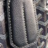Pre-Owned Goyard PM Belharra Tote Printed Coated Canvas  bag in navy