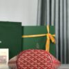 Pre-Owned Goyard PM Belharra Tote Printed Coated Canvas  bag in red
