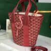 Pre-Owned Goyard PM Belharra Tote Printed Coated Canvas  bag in red