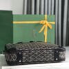 Goyard Black Diplomat Briefcase Business Handbag