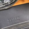 Goyard Black Goyardine Canvas Ambassade Gm