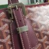 Goyard Red Coated Canvas and Leather Trim Diplomat Briefcase