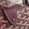 Goyard Red Coated Canvas and Leather Trim Diplomat Briefcase
