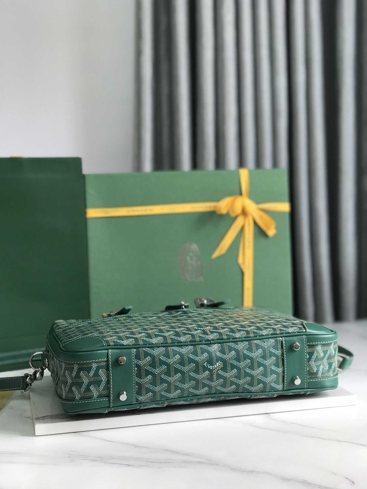 Goyard Work Bag Goyard Artois PM Bag Green–