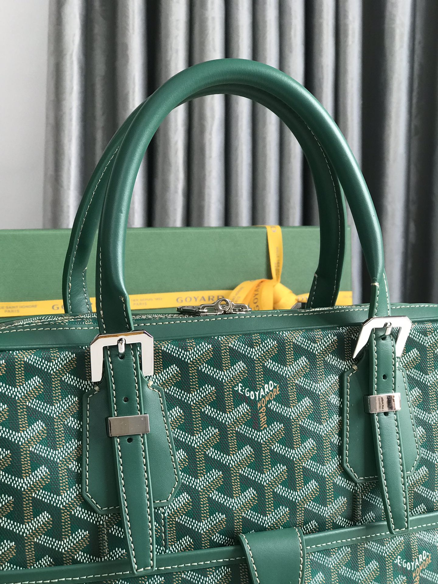 Goyard Work Bag Goyard Artois PM Bag Green–