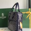 Goyard Ambassade Briefcase Coated Canvas PM Blue ...