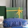 GOYARD Goyardine Ambassade PM Briefcase Sky Blue 120560