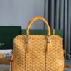 GOYARD Goyardine PM Ambassade Briefcase Yellow