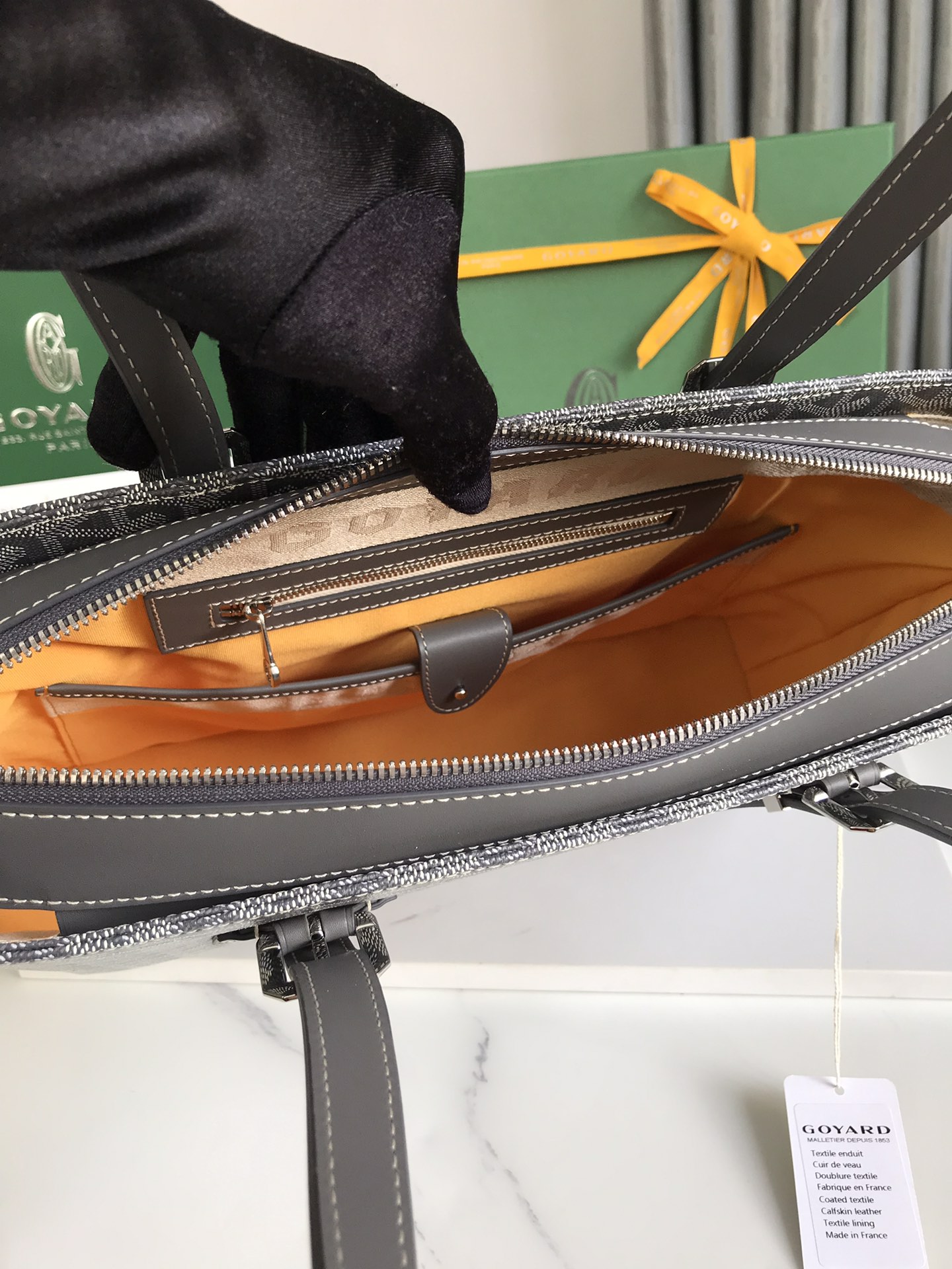 GOYARD Goyardine Okinawa MM Grey
