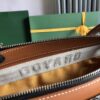 GOYARD Goyardine Sac Marie Galante MM Black Gold 117543