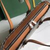 GOYARD Goyardine Sac Marie Galante MM Black Gold 117543