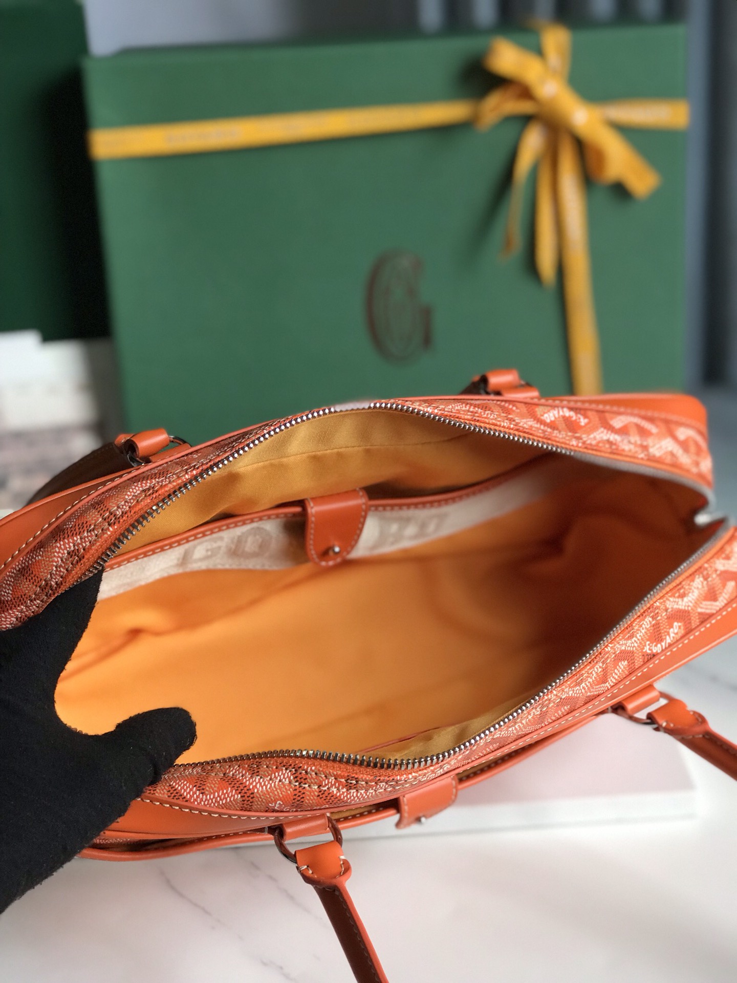 GOYARD Goyardine Saint Martin Orange