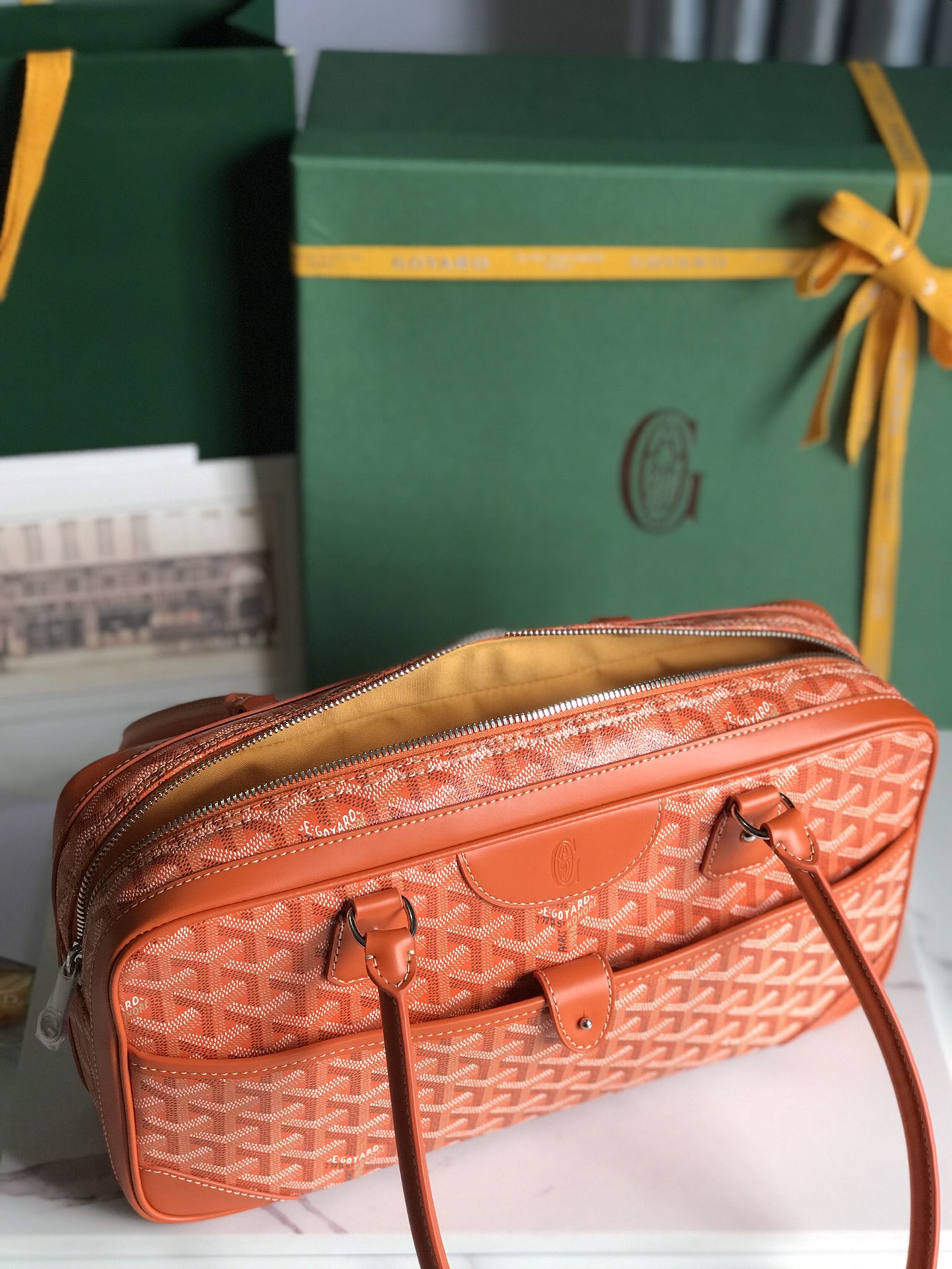 GOYARD Goyardine Saint Martin Orange
