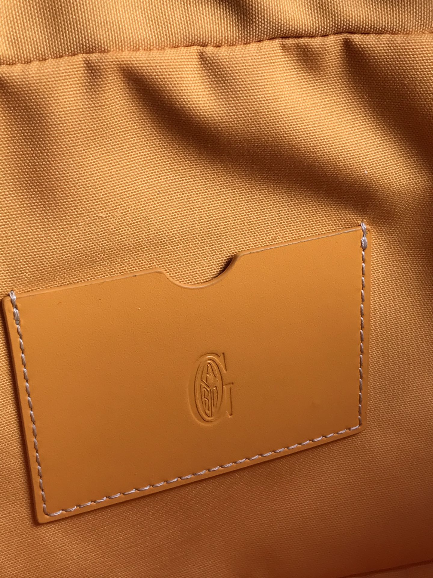 Goyard Saint Martin Bag Coated Canvas Yellow 59393381