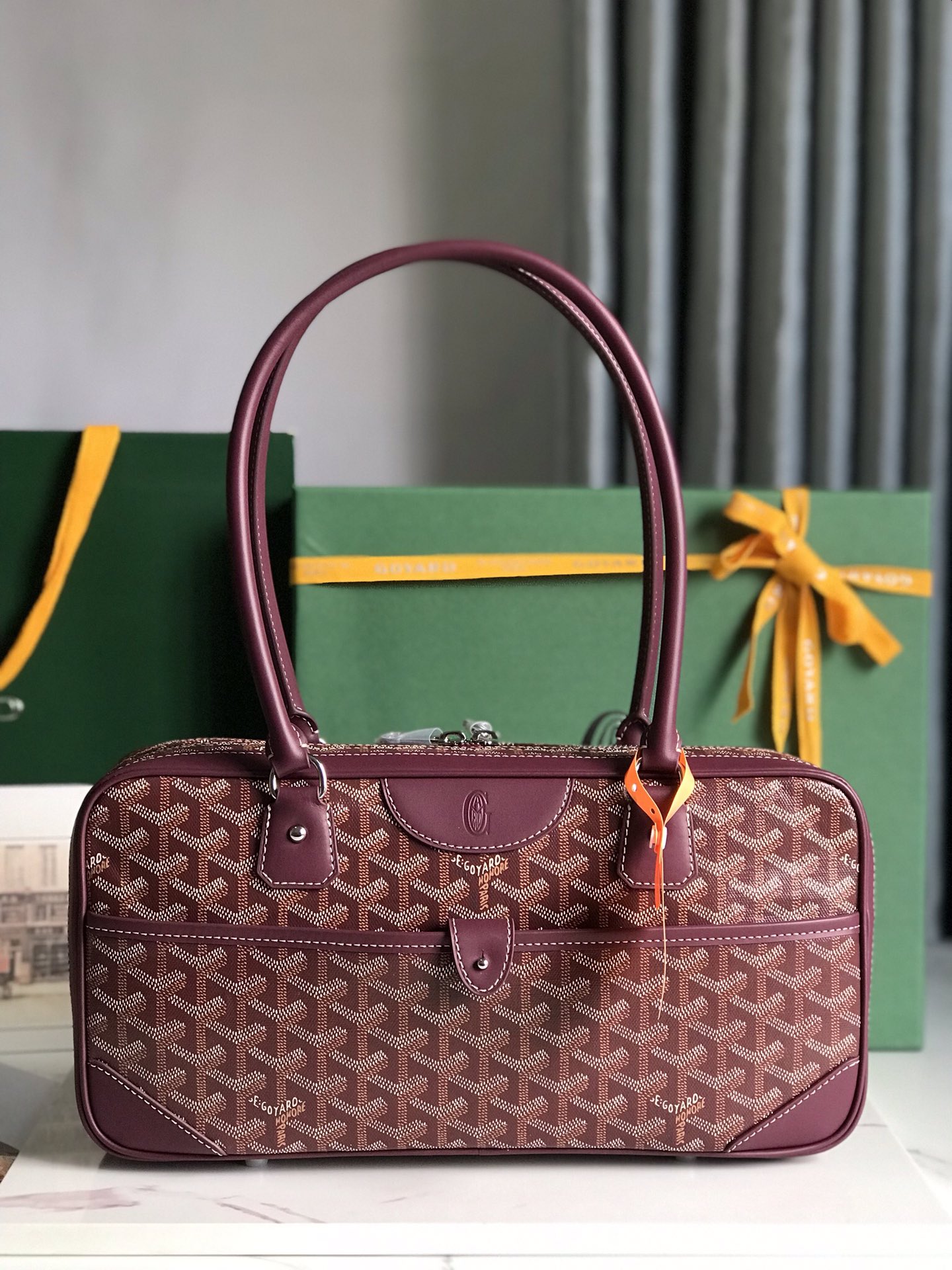 Goyard Goyardine St. Martin – Burgundy Shoulder Bags,