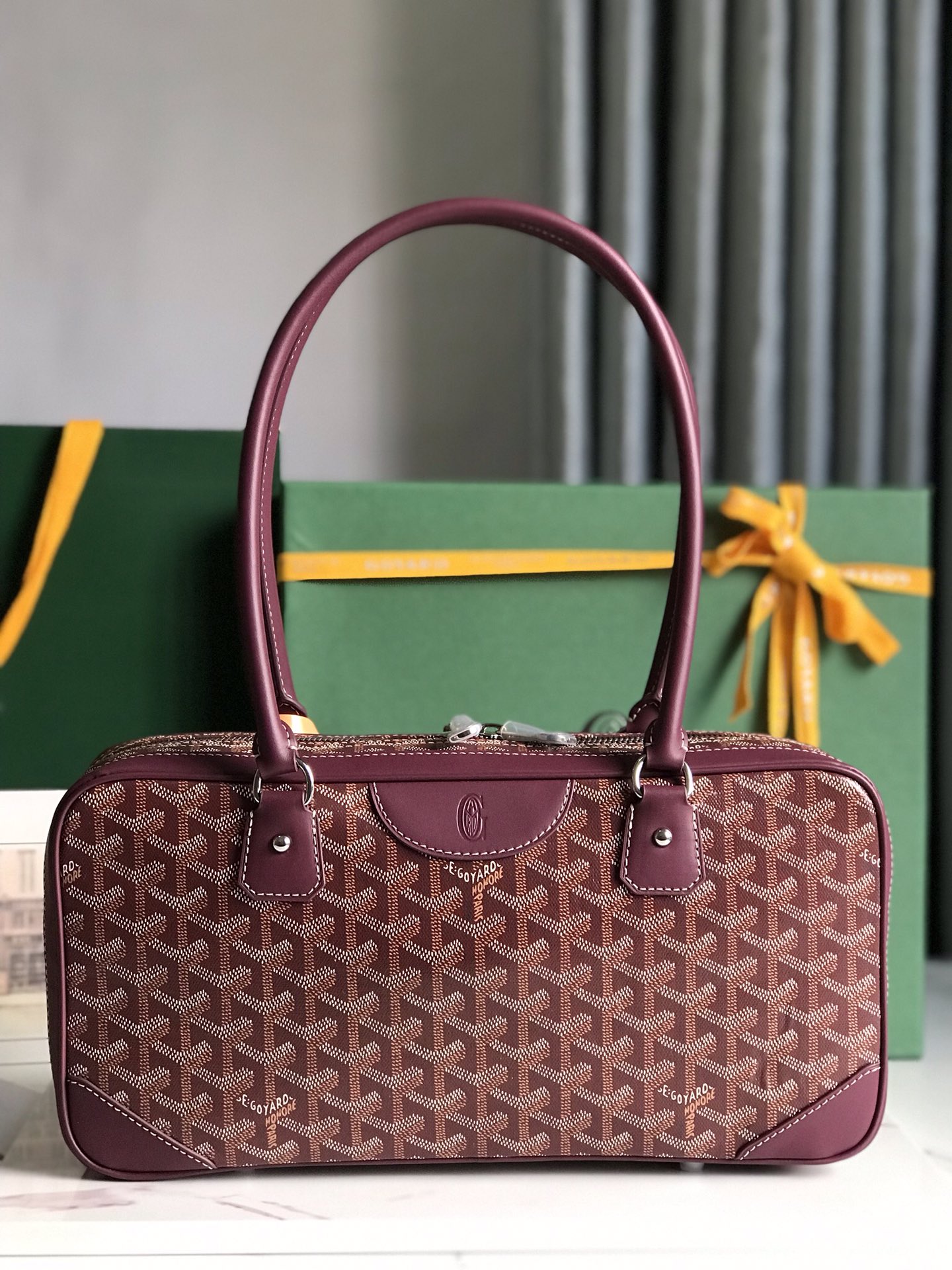 Goyard Goyardine St. Martin - Burgundy Shoulder Bags,