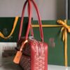 Goyard red Goyardine Saint Martin Bag