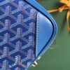 Goyard Blue Goyardine Saint Martin Bag