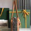 Goyard Saint Martin Bag Coated Canvas Black 101357121