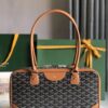 Goyard Saint Martin Bag Coated Canvas Black 101357121