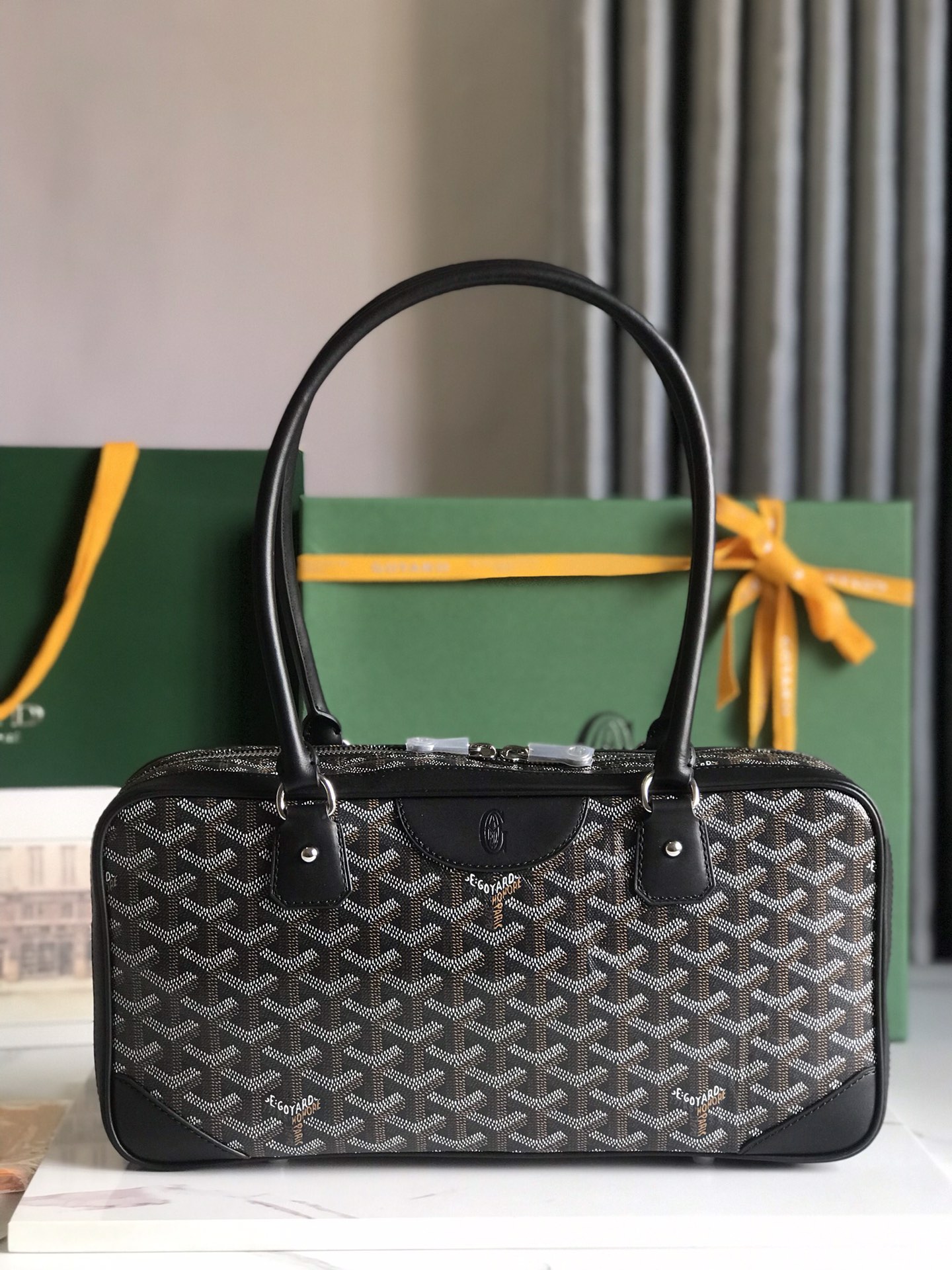 GOYARD Goyardine Saint Martin Black
