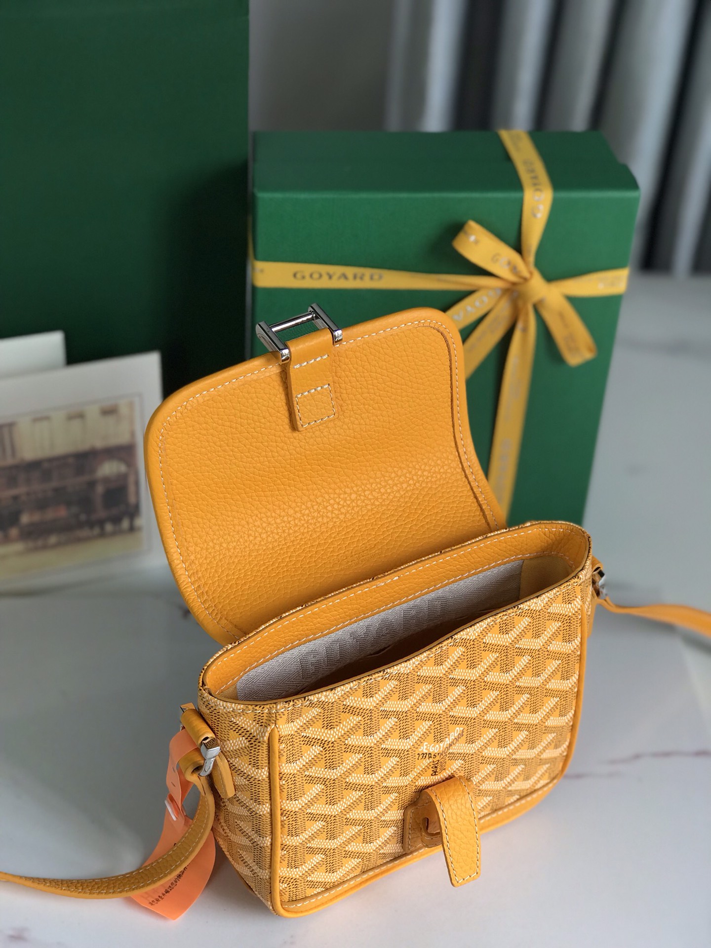 GOYARD Chevron Grand yellow 923372 |