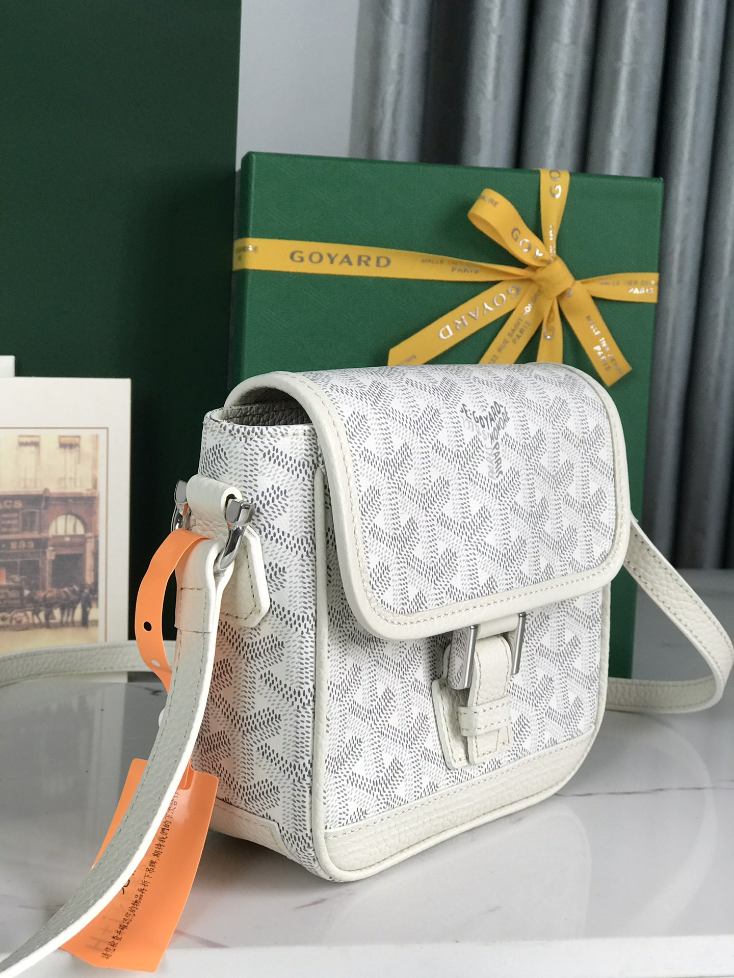 GOYARD Chevron Grand white 923372 |