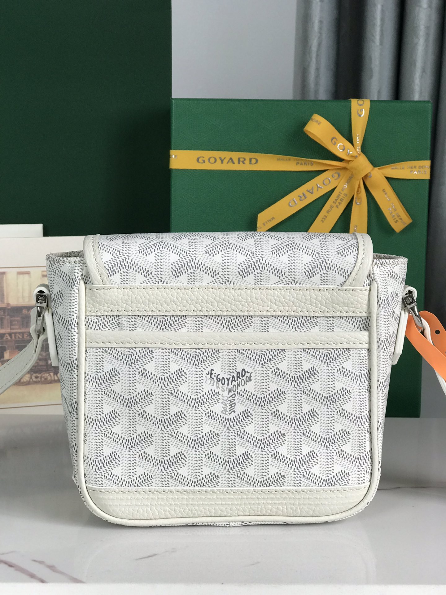 GOYARD Chevron Grand white 923372 |