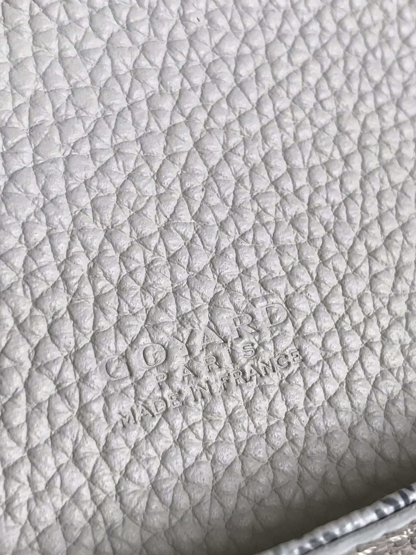 GOYARD Chevron Grand white 923372 |