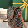 Goyard Black Coated Canvas Mini Cross-Body Bag