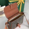 Goyard Black Coated Canvas Mini Cross-Body Bag