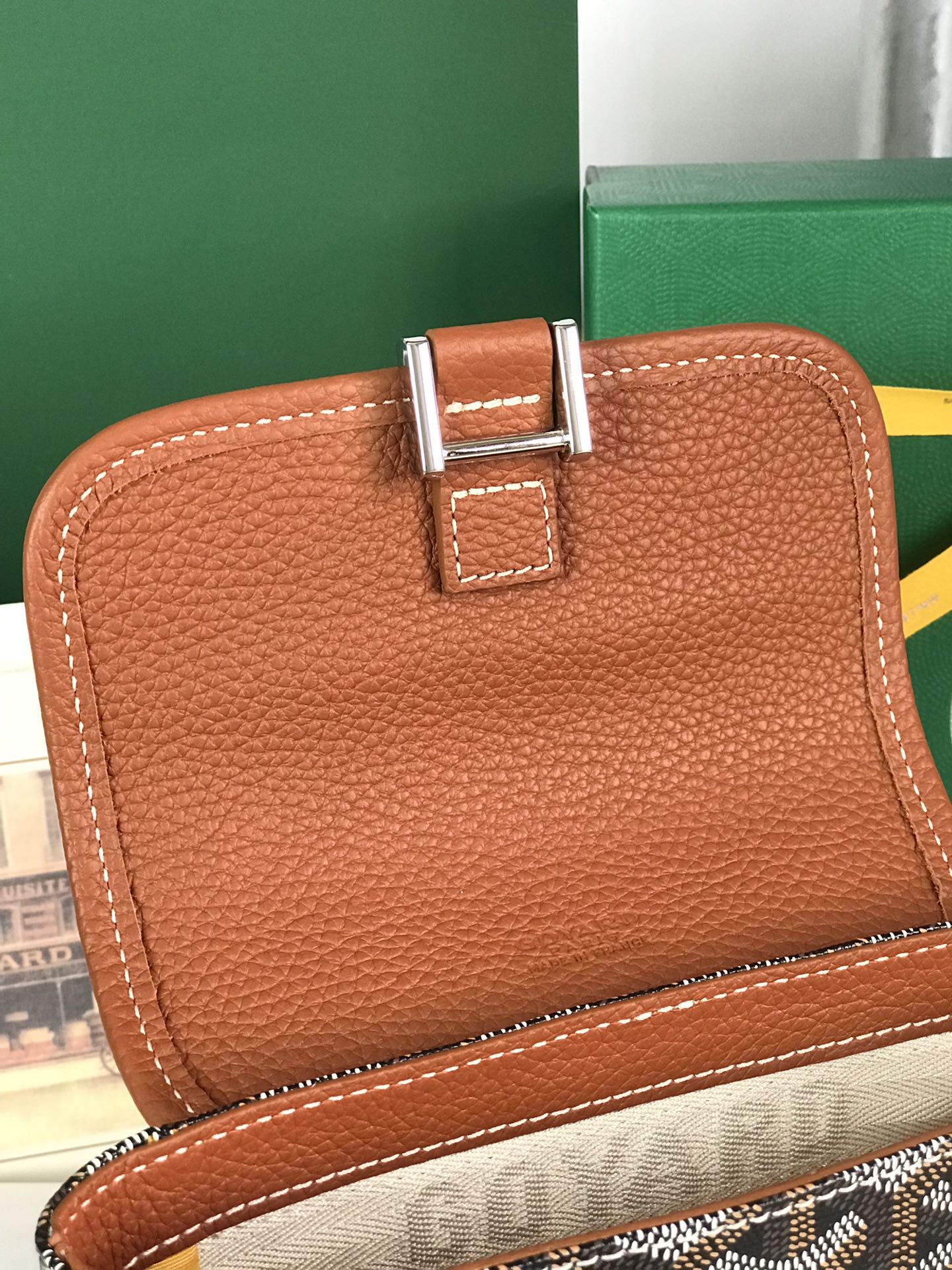 Goyard Black Coated Canvas Mini Cross-Body Bag