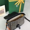 Goyard Black/Brown Goyardine Coated Canvas an
