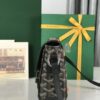 Goyard Black/Brown Goyardine Coated Canvas an