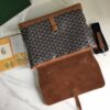 Goyard Citadin Messenger Briefcase Coated Canvas brown