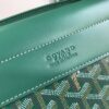 Goyard Citadin Messenger Briefcase Coated Canvas green