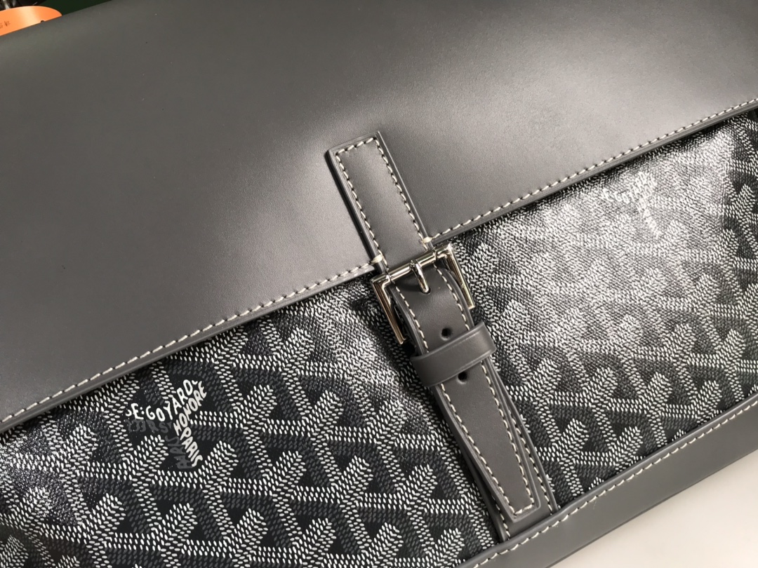 GOYARD Goyardine Citadin Messenger Grey 1220087