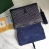 Goyard Citadin Messenger Briefcase Coated Canvas Blue