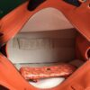Goyard orange Goyardine Coated Canvas and Leather