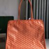 Goyard orange Goyardine Coated Canvas and Leather