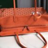 Goyard orange Goyardine Coated Canvas and Leather