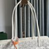 Goyard white Goyardine Coated Canvas and Leather