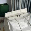 Goyard white Goyardine Coated Canvas and Leather