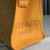 Goyard yellow Goyardine Coated Canvas and Leather